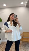 LACİVERT 3801 GARNİ GÖMLEK 