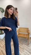 LACİVERT 4064 KISA KOL OYSHO TAKIM
