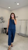 LACİVERT 4174 DENİM YELEK TAKIM 
