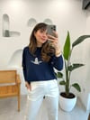 LACİVERT 4284 BLUZ