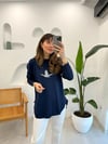 LACİVERT 4284 BLUZ