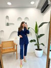 LACİVERT 4316 SATEN CEKET