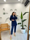 LACİVERT 4316 SATEN CEKET