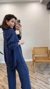 LACİVERT 4331 GÖMLEK TAKIM