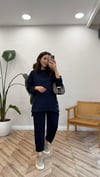 LACİVERT 4384 ÇITÇIT DETAY TAKIM