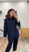 LACİVERT 4384 ÇITÇIT DETAY TAKIM