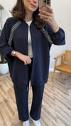 LACİVERT 4426 MODAL TAŞLI TAKIM 