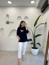 LACİVERT 4446 AKSESUARLI SWEAT