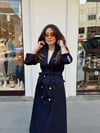 LACİVERT 4551 ROSA BLAZER TRENÇ 