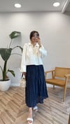 LACİVERT 5089 PİLİSE ETEK