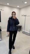 LACİVERT 5127 BELİ BÜZGÜ KAPİTONE MONT