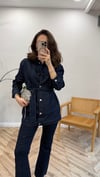 LACİVERT 5722 TAŞLI DENİM PANTOLON