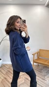 LACİVERT 5893 YÜKSEK YAKA SWEATSHİRT 