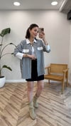 LACİVERT 6004 MİNİ KOT ETEK 