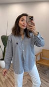 LACİVERT 6110 AYICIK DESEN GÖMLEK