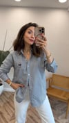 LACİVERT 6110 AYICIK DESEN GÖMLEK