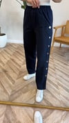 LACİVERT 6322 ÇIT ÇIT DETAY PANTOLON 