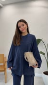 LACİVERT 6583 ÇITÇIT DETAY TAKIM 