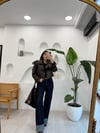 LACİVERT 71752 PAÇASI KATLI JEAN 