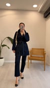 LACİVERT 7507 DENİM TRENÇ