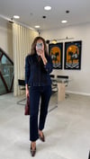 LACİVERT 8120 DENİM CEKET 
