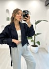 LACİVERT 9306 TRENÇ