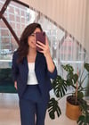 LACİVERT ÇİZGİLİ TAKIM 