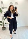 LACİVERT GÖMLEK TAKIM