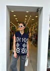 LACİVERT-KREM 1001 YELEK 