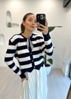 LACİVERT-KREM 1051 HIRKA 