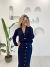 LACİVERT ÖRME 2'Lİ TAKIM 