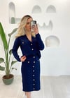 LACİVERT ÖRME 2'Lİ TAKIM 