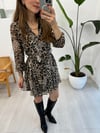 LEOPAR 1384 MİNİ ELBİSE