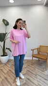 LEYLAK 4172 BASKILI BASİC TİŞÖRT 