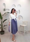 LİLA PİLELİ ETEK 
