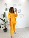 MANGO NAKIŞLI ETEK UCU DETAYLI TAKIM