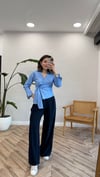 MAVİ 0129 ÇİZGİLİ GÖMLEK