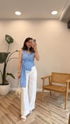 MAVİ 0539 ÇİZGİLİ GÖMLEK