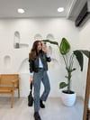 MAVİ 1532 BOYFİT LEOPAR JEAN 