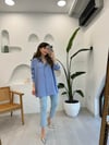MAVİ 2530 TAŞLI GÖMLEK