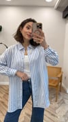 MAVİ 2532 ÇİZGİLİ GÖMLEK