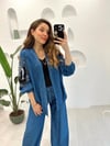 MAVİ 32978 KİMONO