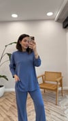 MAVİ 34745 KESİK DETAY TAKIM