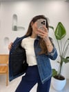 MAVİ 35576 ZİNCİR DETAY KOT CEKET 