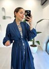 MAVİ 3895 ABAYA 