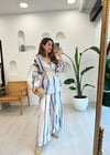 MAVİ 4952 BASKILI PANTOLON TAKIM 