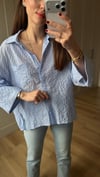 MAVİ 5038 KARELİ GÖMLEK 