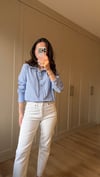 MAVİ 5802 TAŞ DÜĞMELİ GÖMLEK