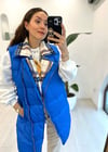 MAVİ 89711 ŞİŞME YELEK 