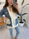 MAVİ 8988 KOT HIRKA